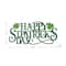 Glitzhome® 24" Metal "HAPPY St. Patrick's Day" Wall Decor